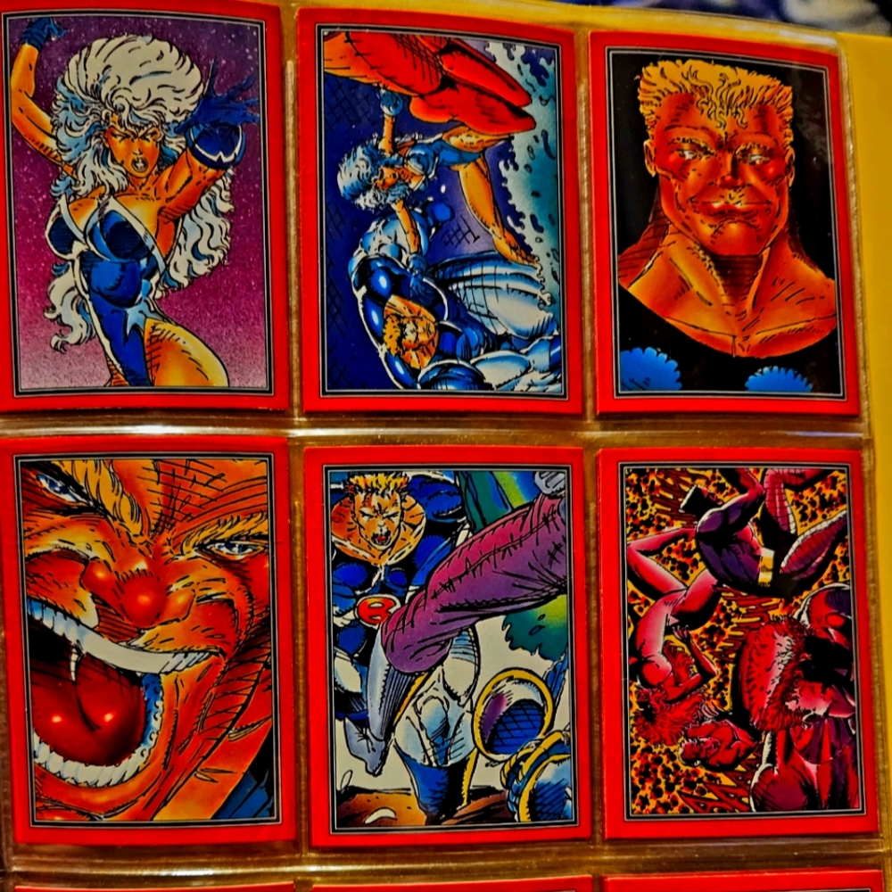 1992 YOUNGBLOOD BY COMIC IMAGES CARDS 64-72 lot of 9